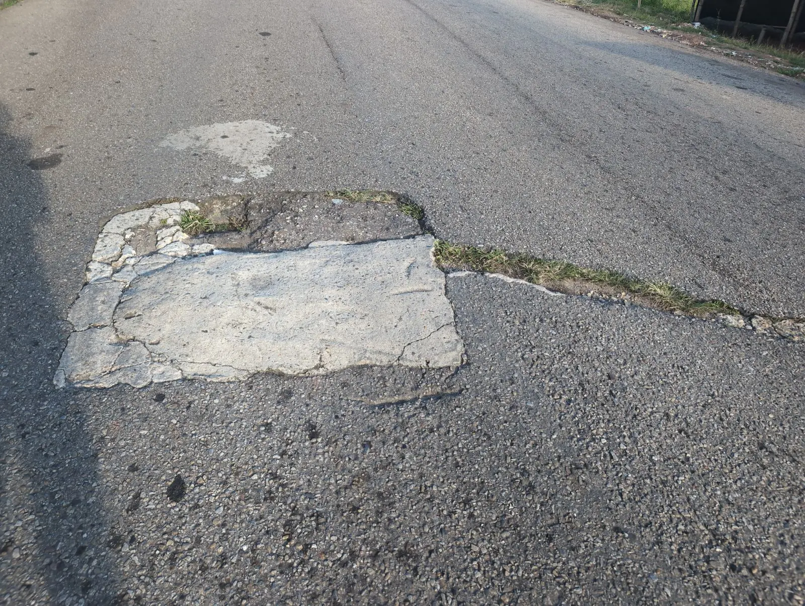 Foto del hueco en Calle Principal de Toico, Cárdenas